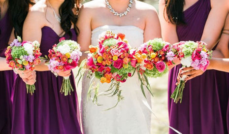 Colorful DIY Wedding