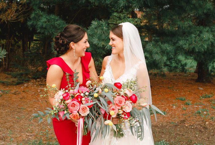 Bright and Colorful Springtime Ceremony