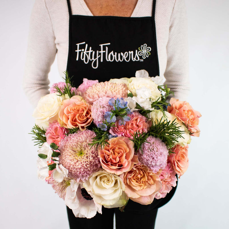 Sugar Plum DIY Flower Bouquet in Hand