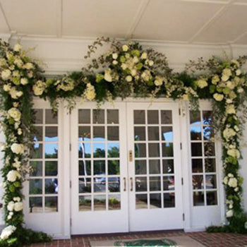 Ruscus, Plumosa, and Sprengeri Greens Garland