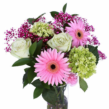 Baby Shower Pink Centerpieces