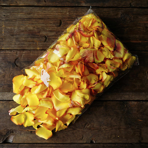 Sunset Fresh Rose Petals Wholesale