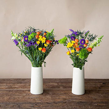 Bright Bohemian Wedding Centerpieces