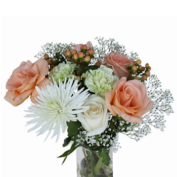 Peach Cobbler Wedding Centerpieces