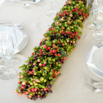 Peach Sangria Hypericum Garlands