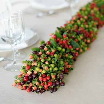 Peach Sangria Hypericum Garlands