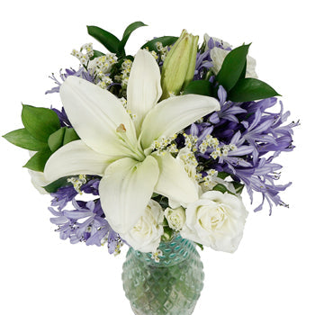 Cerulean Sky Centerpiece