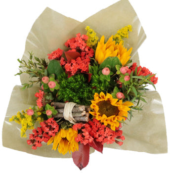 Golden Moment Sunflower Centerpieces
