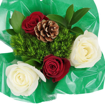 Woodland Rose Flower Arrangements
