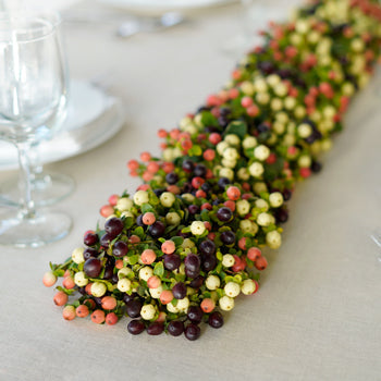 Cream Polka Dot Hypericum Garland