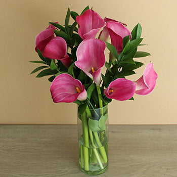 Purpleberry Mini Callas Centerpieces