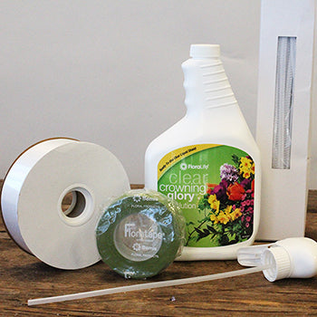 Floral Supplies Kit with Ribbons