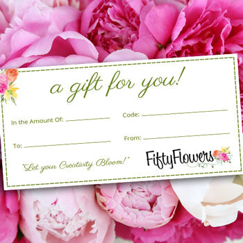 Gift Certificates for FiftyFlowers.com