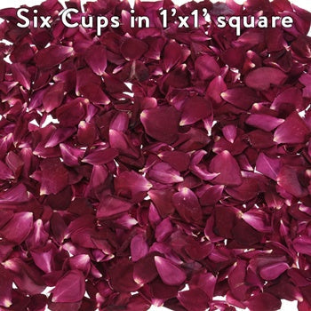 Beautiful Dried Rose Petals for weddings