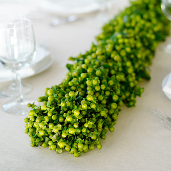 Forest Green Hypericum Berry Garland