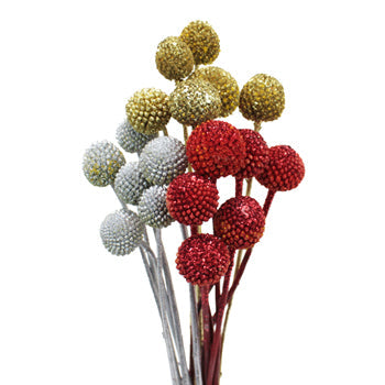 Holiday Airbrushed Billy Balls Flower