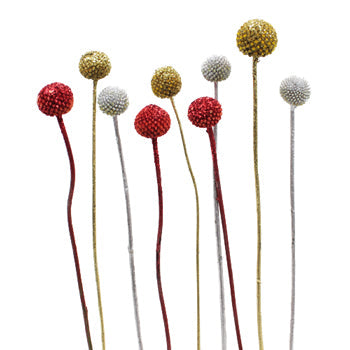 Holiday Airbrushed Billy Balls Flower