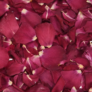 Red Dried Rose Petals