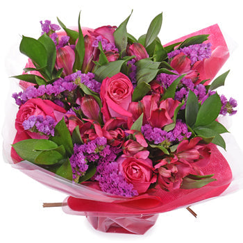 Monochromatic Hot Pink Bouquetta Centerpieces