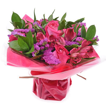 Monochromatic Hot Pink Bouquetta Centerpieces