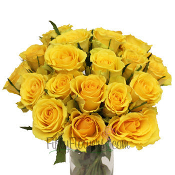 Idole Yellow Bulk Roses
