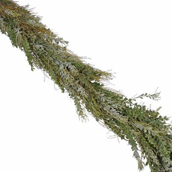 Green and Gray Knifeblade Acacia Garland