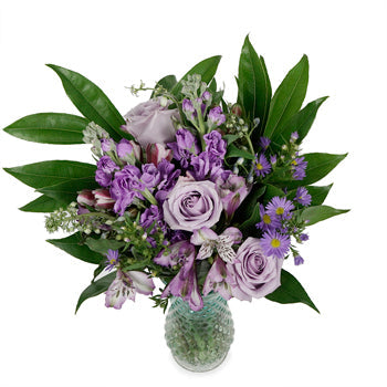 Lavender Hues Centerpiece