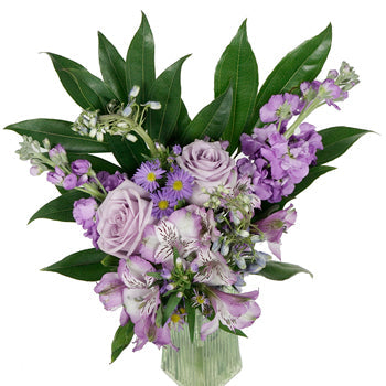 Lavender Hues Centerpiece
