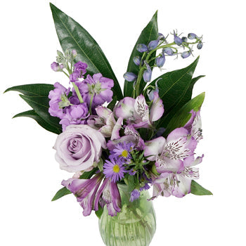Lavender Hues Centerpiece