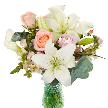 Pink Lemonade Flower Centerpiece