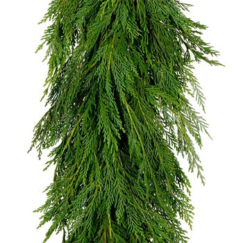 Leyland Cedar Winter Greens Garland