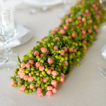 Pink Spring Hypericum Garland