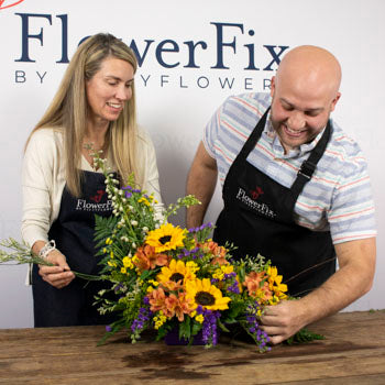 Carnival Day DIY Yellow Flower Design Class