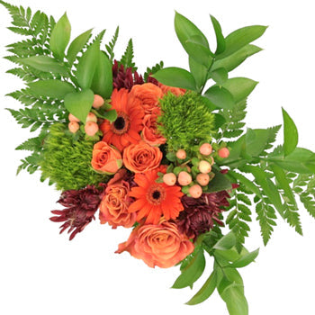 Orange Classic Fresh Centerpieces