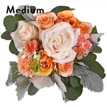 Peach Bulk Centerpiece