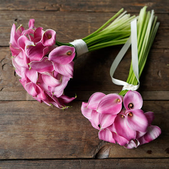 Pink Mini Calla Bouquet