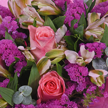 Monochromatic Pink Bouquetta Centerpieces