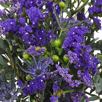 Purple People Eater Fresh Flower Centerpiece