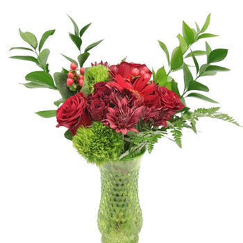 Red Classic Wedding Centerpieces