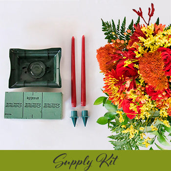 Thanksgiving Flower Virtual Design Class Kit