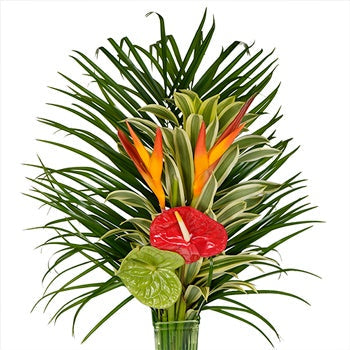 Jungle Hideaway Tropical Centerpiece