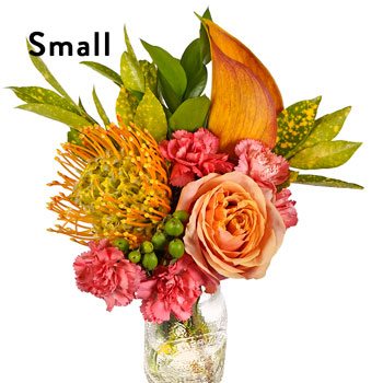 Tropical Sunset Centerpieces