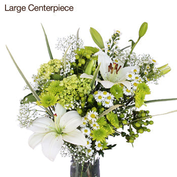 Wedding Decor Fresh White Flowers