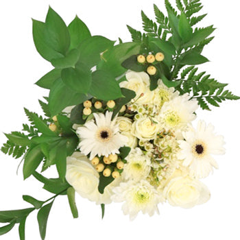 White Classic Table Centerpieces