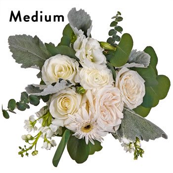 White Bulk Centerpiece