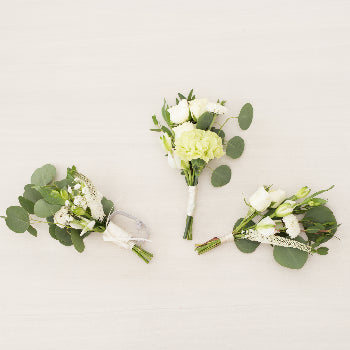 Wedding Flower Boutonniere and corsages
