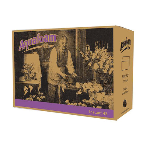 Aquafoam Floral Foam Brick 48pack Box