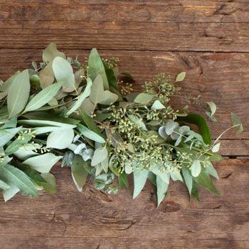 Mixed Eucalyptus and Bay Leaf Garland