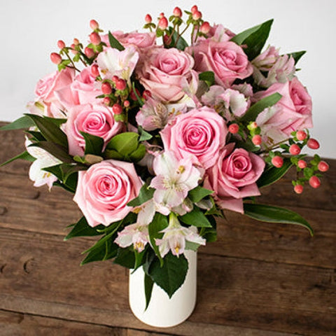 Beautiful Pink Rose Flower Arrangements
