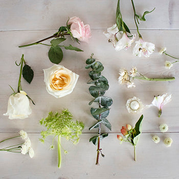 Perfectly Pastel Rose Centerpieces